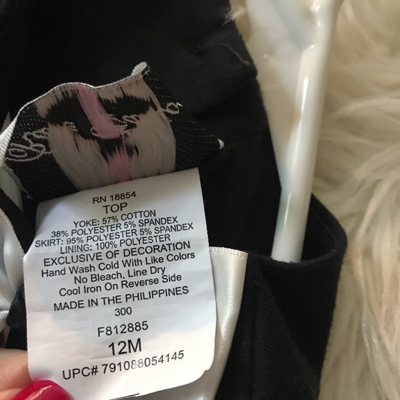 234.  Rare Editions baby dress 12 months - Picture 6 of 10